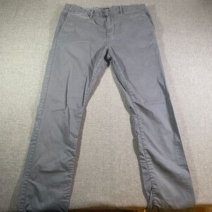 John Varvatos Charcoal Chinos